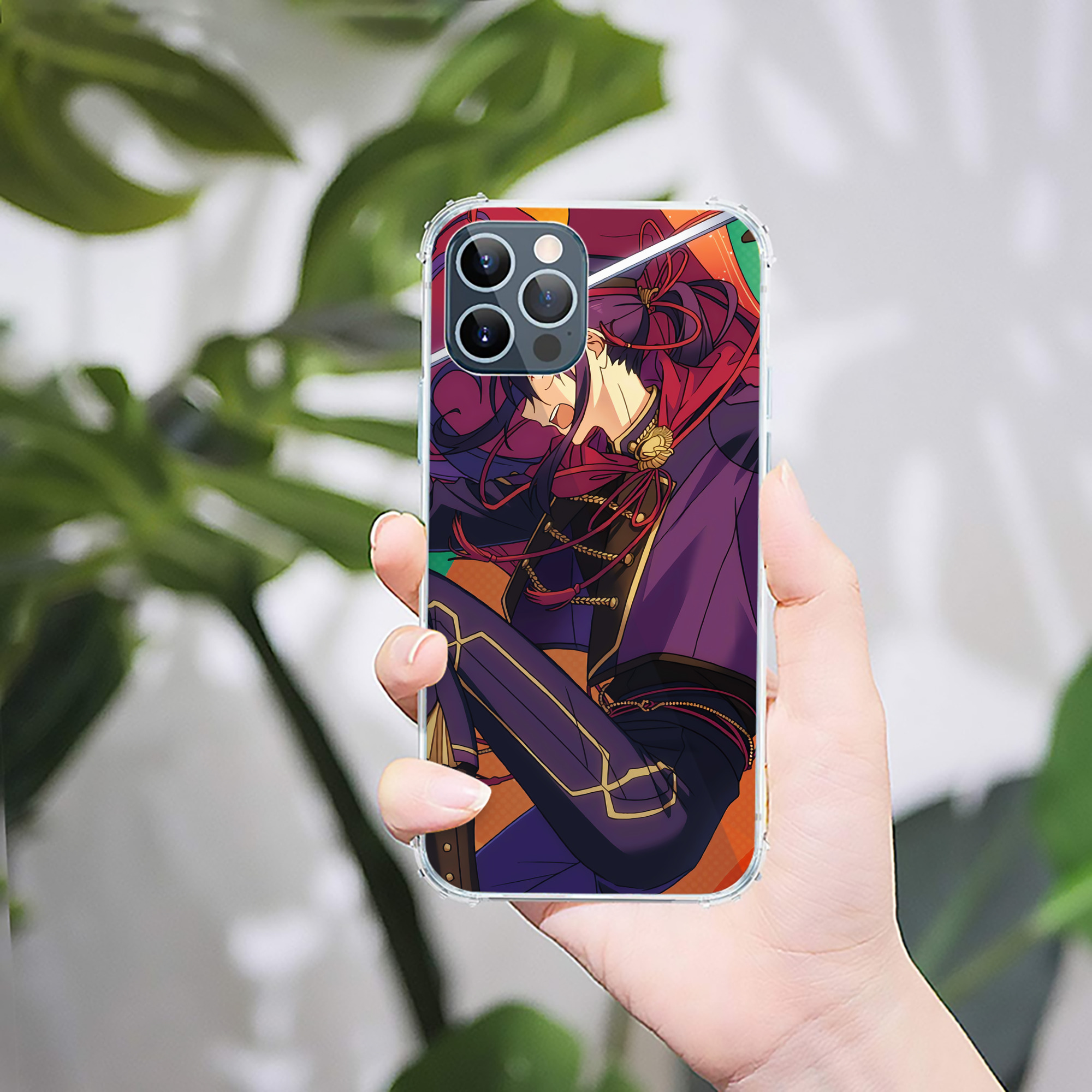 （画像用） あんさんぶるスターズ! Ensemble Stars 【iPhone 12シリーズ対応】透明スマホケース（クリアソフトケース）